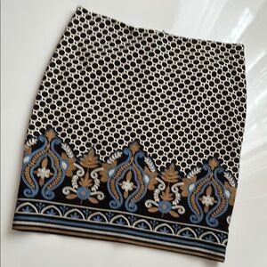 J. McLaughlin Embellished Short Pencil Skirt